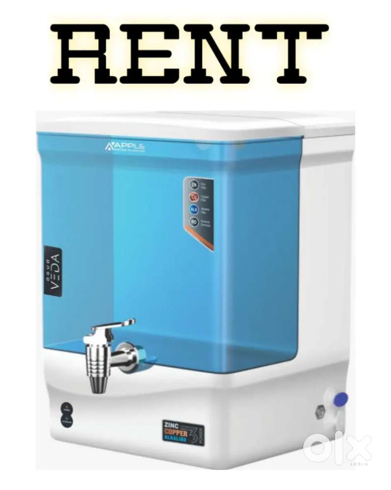 Ro water purifier available on rent