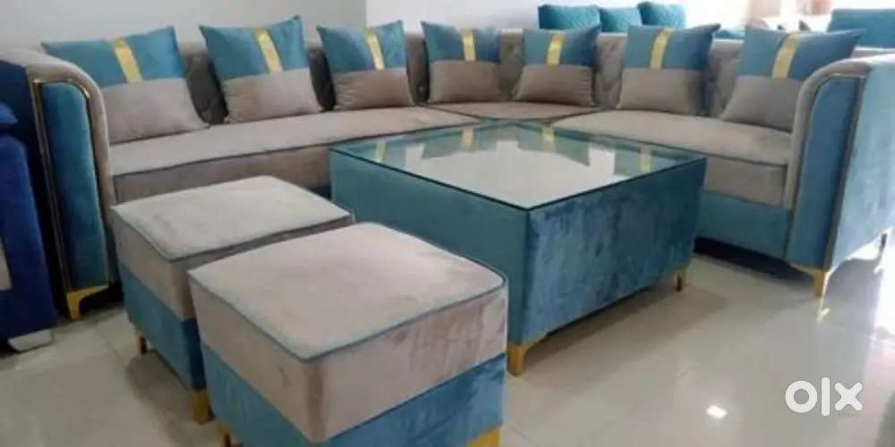 New sofa 7 seater 5000per seat corner sofa all design