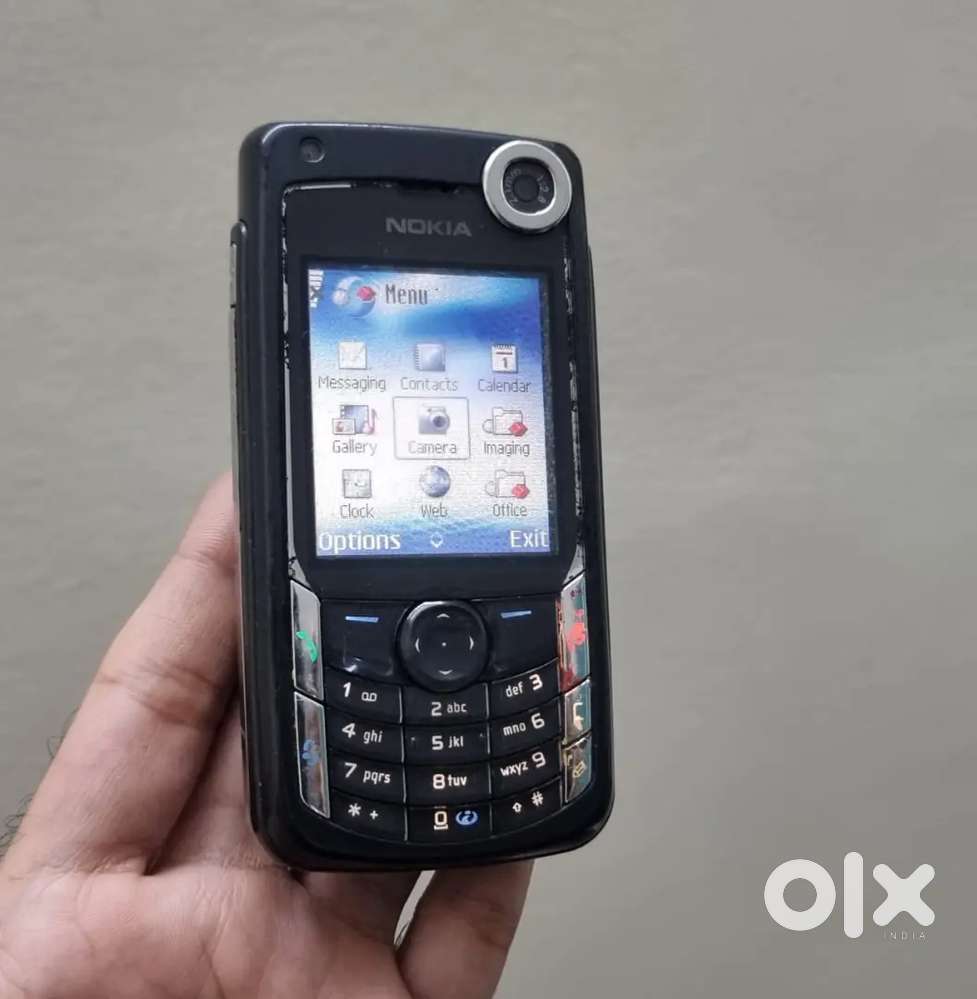 Nokia 6680 Vintage Mobile 3G single Sim WiFi dual video calling