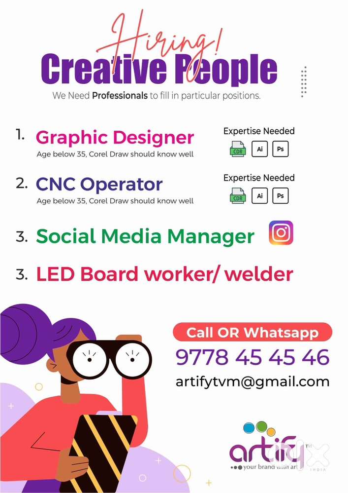Advertising company job vaccancy