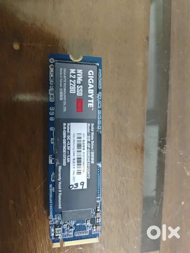 Ssd 512 gb nvme m.2