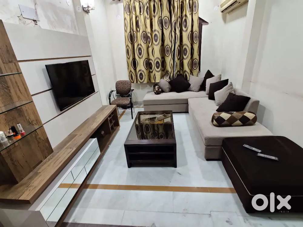 Brand New L-Shape Sofa + Large Pouffee