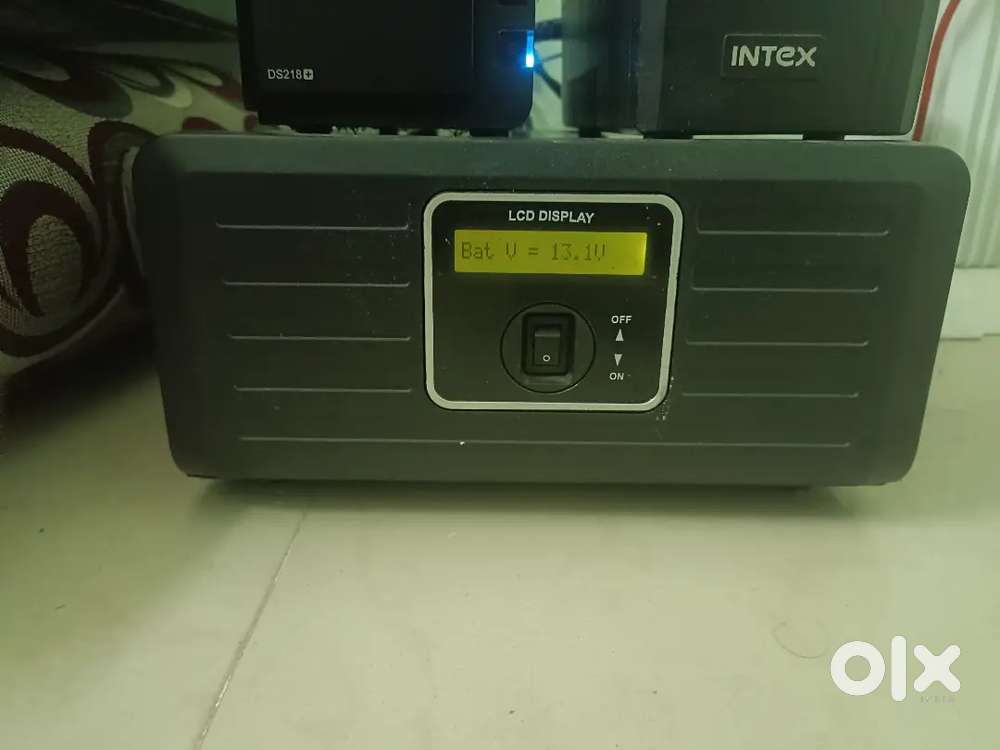 Inveter with battery 100ah 12v 720va