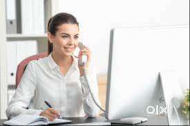 Receptionist jobs // telecaller jobs at zirakpur
