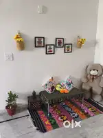 1 room available for girl in 3 bhk semi furnished