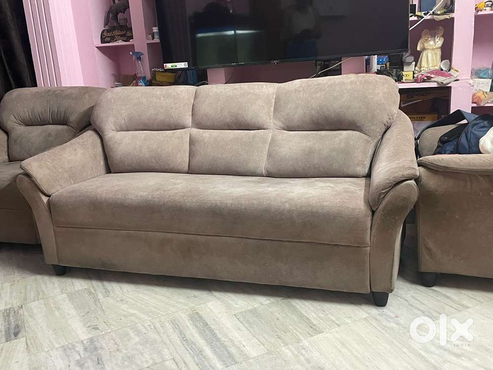 3+1+1 sofa set. Recently modified. 5 months old