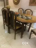 Teak wood dinning table