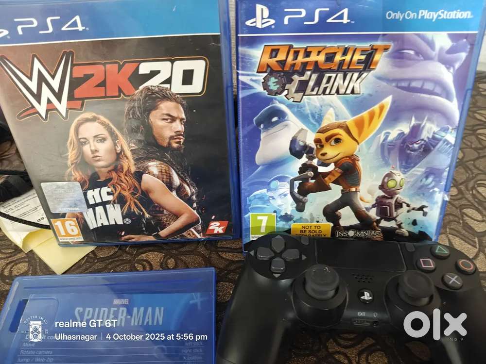Sony PS4 Slim 1TB – Excellent Condition + 3 Games Bundle