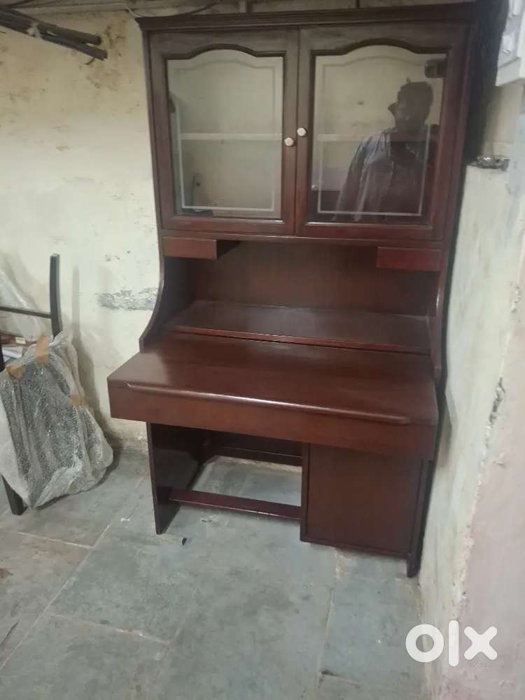 Computer table and showcase