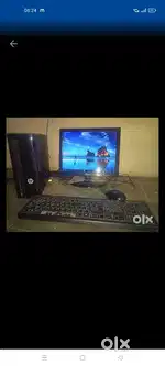 HP BANDED NEW CPU AND MONITER..