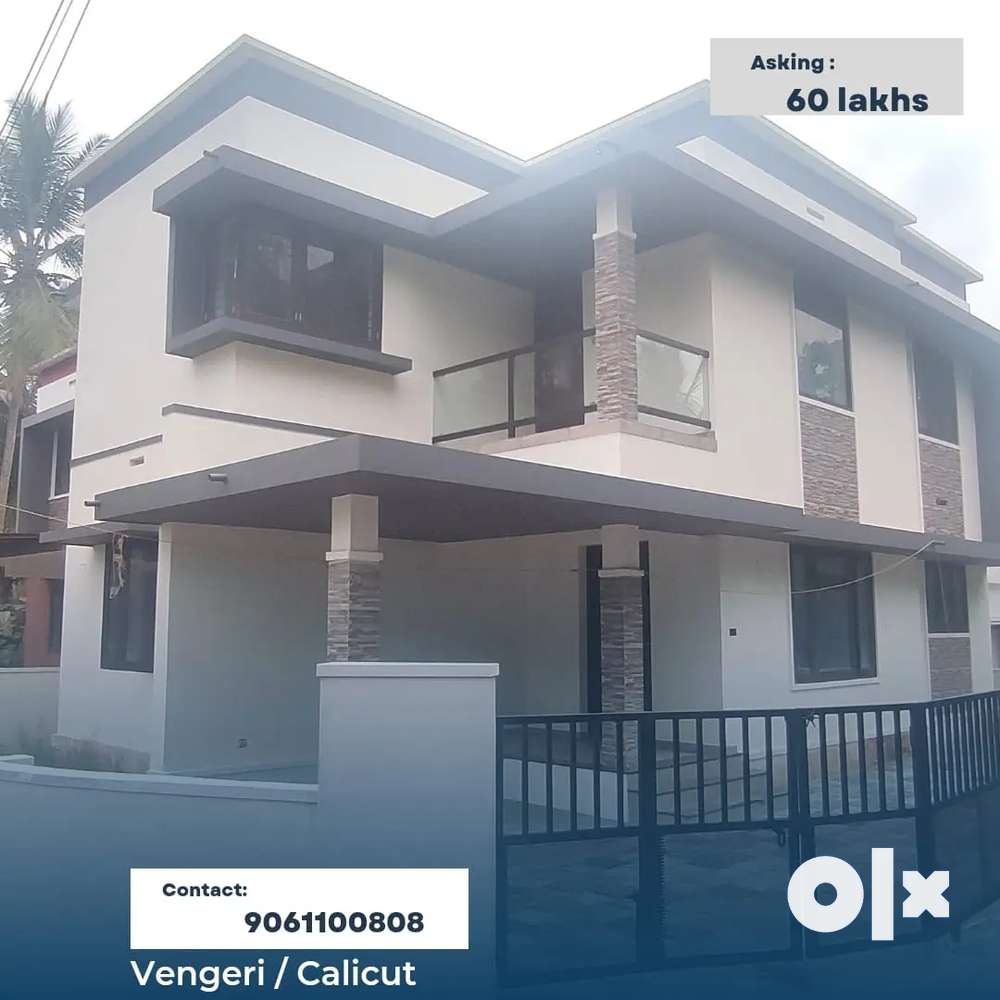 Ready to occupy 4 bed house at vengeri calicut