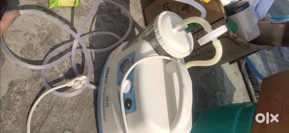 Phelgm suction portable machine
