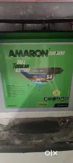 Inverter luminous 1050 battery amaron 200AH