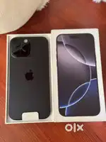 Apple iphone 16 pro max 1tb with Ap+ black