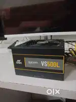 Ant Esports VS500L NonModular High Efficiency Gaming PSU with 1 x PCIe