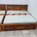 ₹26,999 Shesham wood Store Bed size 6*6