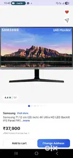 Samsung 4k 28inch monitor