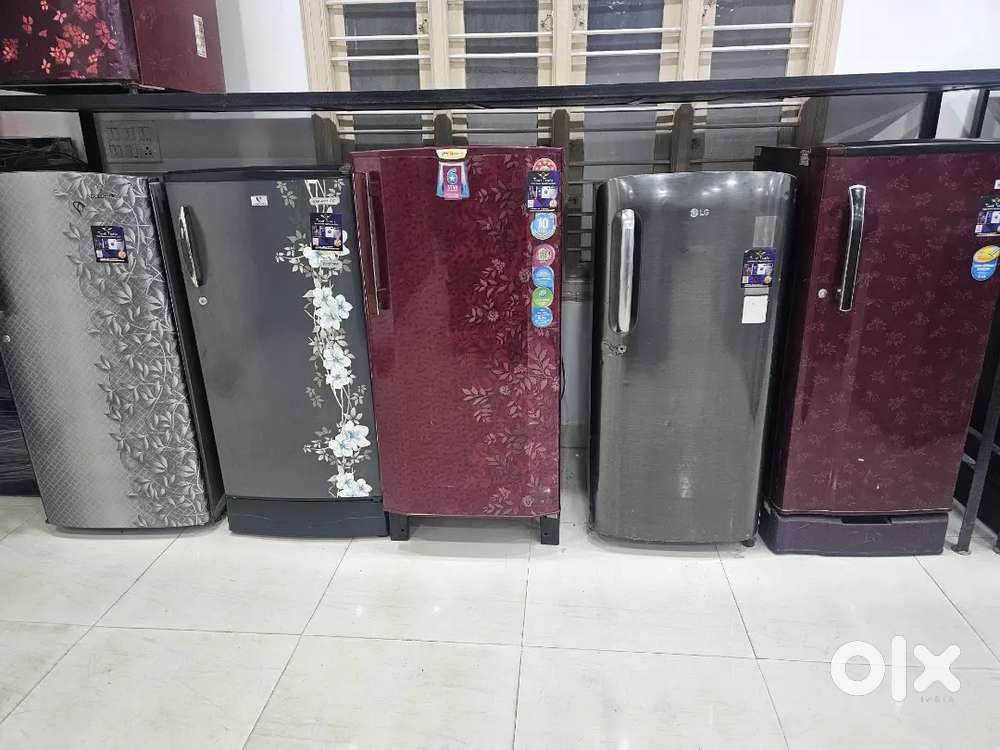 With inbuilt stand and extra space utilities used single door fridges