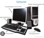 Assembled computer set