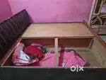 Dinning table and double bed for sale