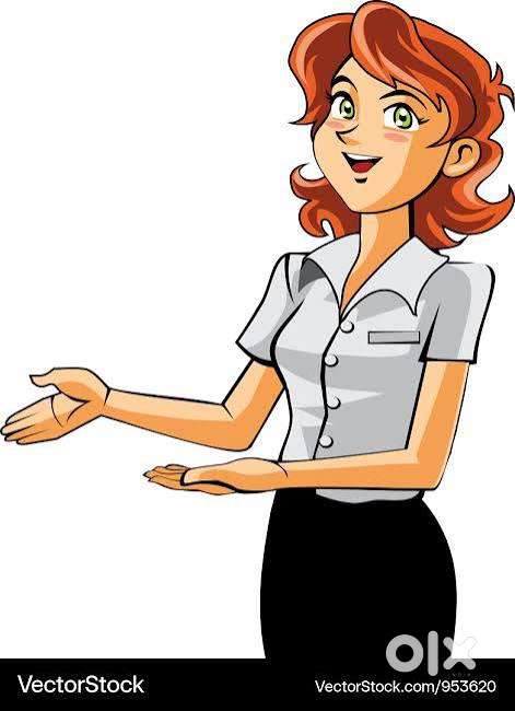 Sales girl for kids shop