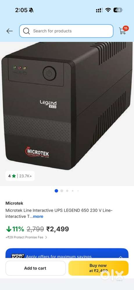 Microtek 650VA UPS