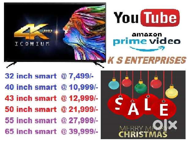 WINTER OFFER 50 INCH GOOGLE TV, 4K UHD, VOICE COMMAND @ 21,999/- ONLY