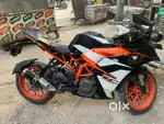 mint condition bike less driven all services done through ktm service