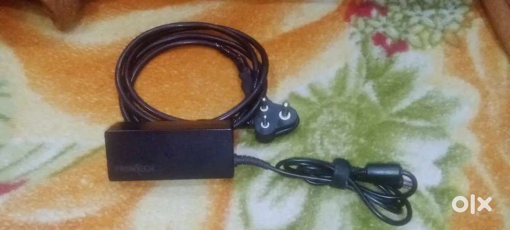 Frontech Laptop Charger with Power Cord Cable
