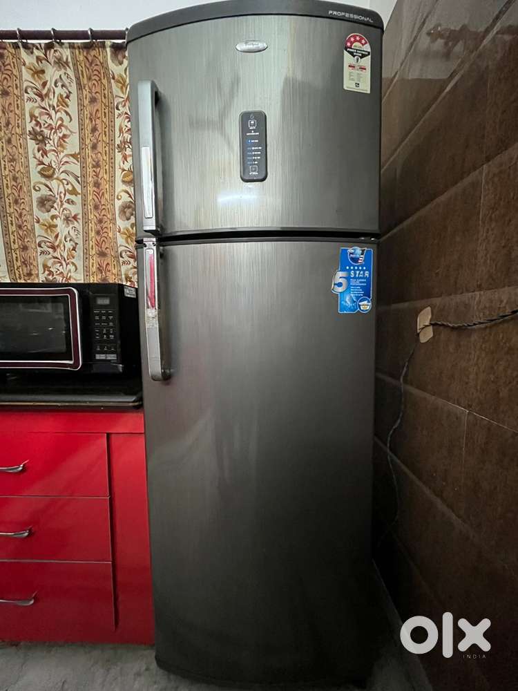 Double door 4 star whirlpool fridge