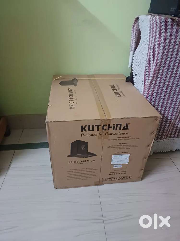 Kitchen Chimney Kutchina Brio 60 auto clean mrp rs-21000