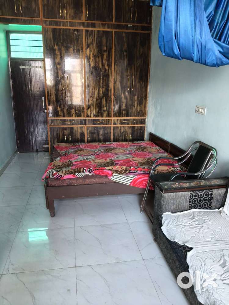 2bhk furnished flat gated society peermuchala dhakoli