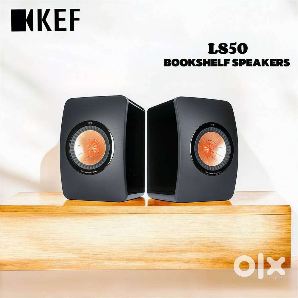 KEF : LS50 BOOKSHELF SPEAKERS