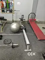 Air rowing machine