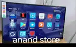 43 inch smart android frameless led tv with 600 channel free in tv