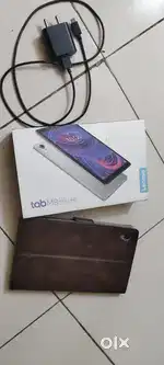 lenovo m8 calling+ wifi ram 3gb rom32gb with temper glass & flip cover