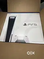 Sony PlayStation 5 PS5 Console Disk Blue Ray Edition 2 pads 5 free gam