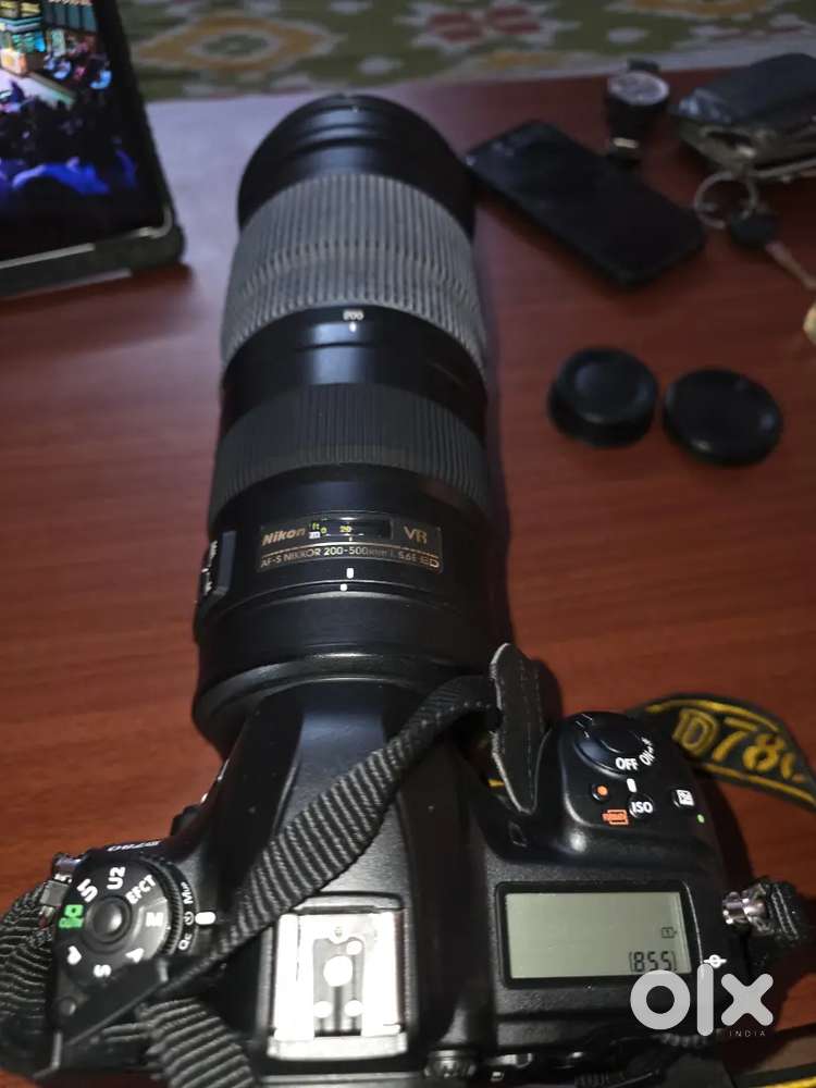 Nikon D780 with 200-500 mm lens