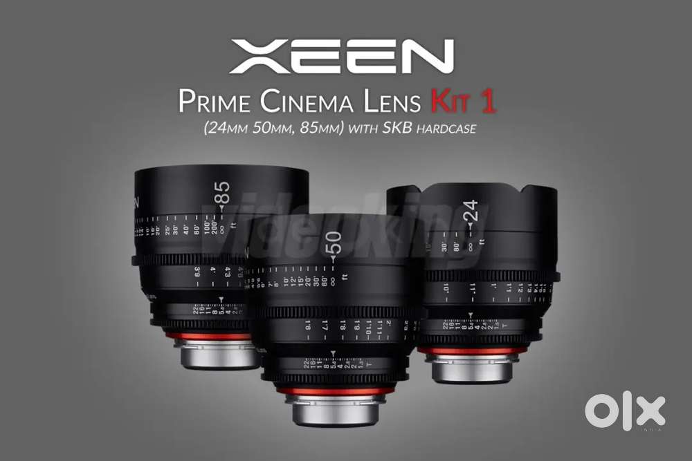 4K Cinematic XEEN lenses for sale