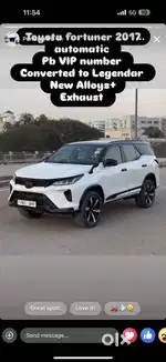 Toyota Fortuner 2011-2016 4x2 4 Speed AT, 2017, Diesel