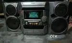 Music system sony with remote Running condition