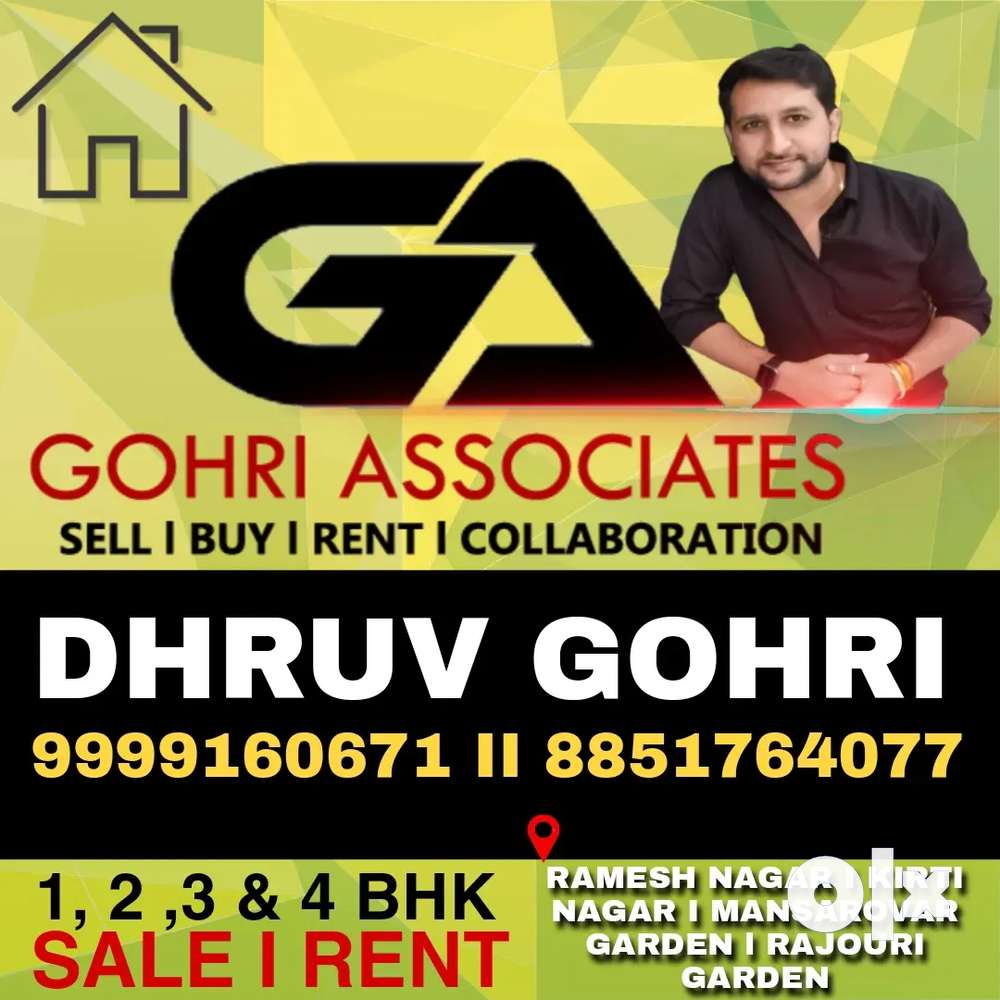 3Bhk Ground Floor Available For Sale
