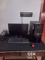 Desk top computer ,ubandu instal,ups (v guard,) cpu (inte l).