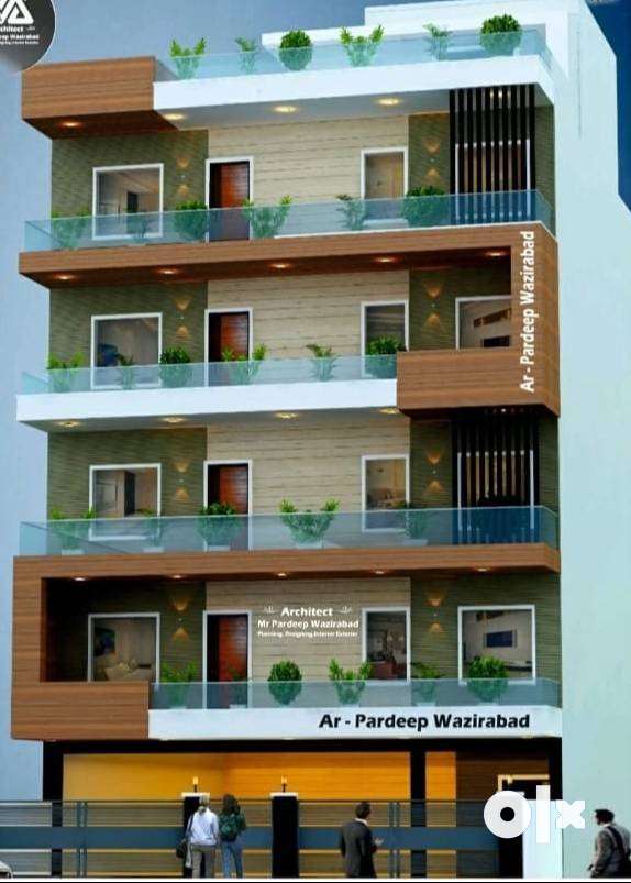 Newly build 3BHK+Study Room, Park facing, Swimming Pool view,