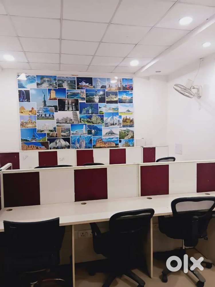 2 Cabin 20 seats fully furnished office space