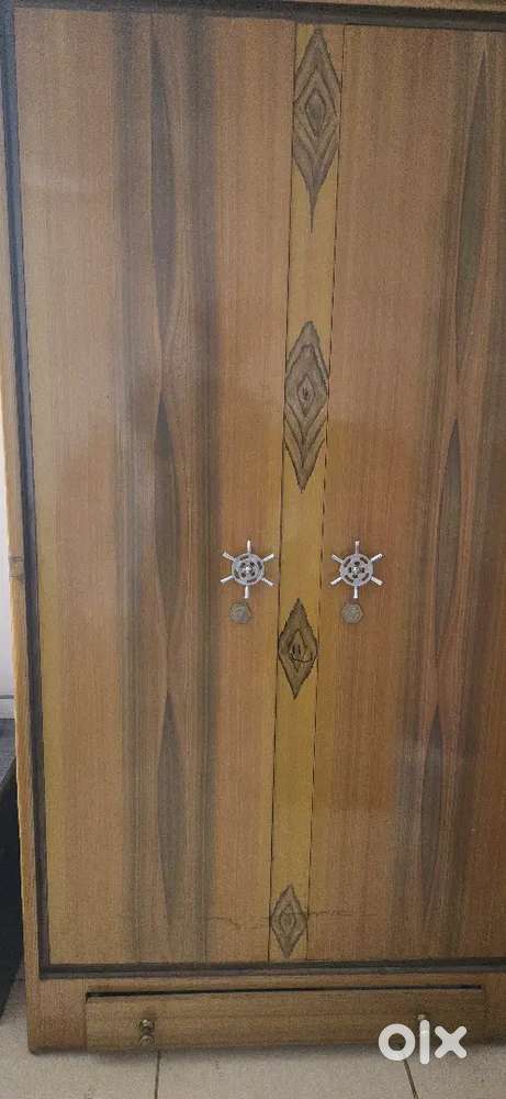 Vintage Steel Wardrobe – Durable and Spacious