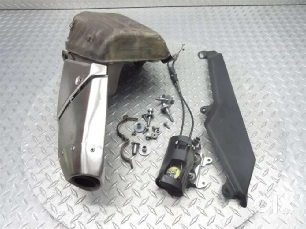 Triumph Daytona stock exhaust muffler