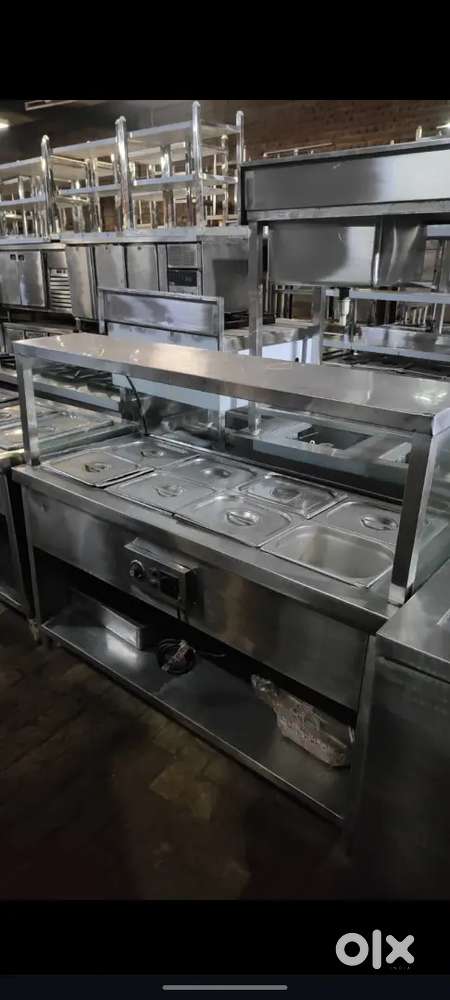 Used Commercial Hot Bain-Marie for Restaurant and Cloud Kitchens