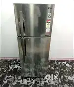 LG double door steel finish model 280 litres refrigerator
