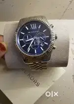Michael Kors Blue Stainless Steel watch